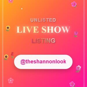 Unlisted Live Show Item